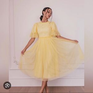 JessaKae Juliette Yellow Dress - 1X